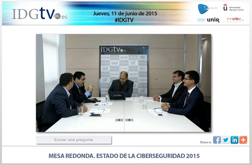 Mesa Redonda Estado Ciberseguridad 2015